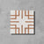 Marigold Maze Five Cement Tile